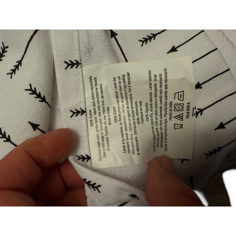 2 KITCHEN TOWELS WHITE BLACK HOPE FAITH LOVE BIBLE ARROWS NEW Bed Bath & Beyond